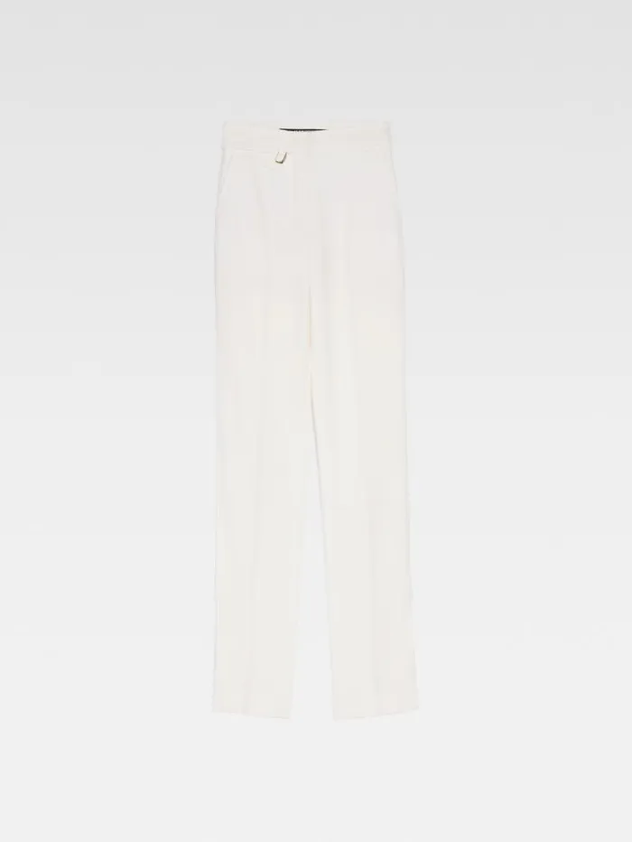JACQUEMUS The Tibau Pants White Women Suits JACQUEMUS The Tibau Pants White Women Suits