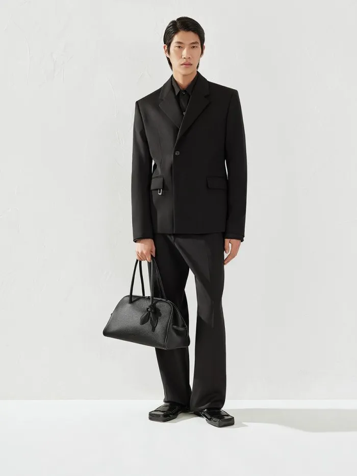 JACQUEMUS The Turismo Black WomenMen Crossbody and Handbags JACQUEMUS The Turismo Black WomenMen Crossbody and Handbags