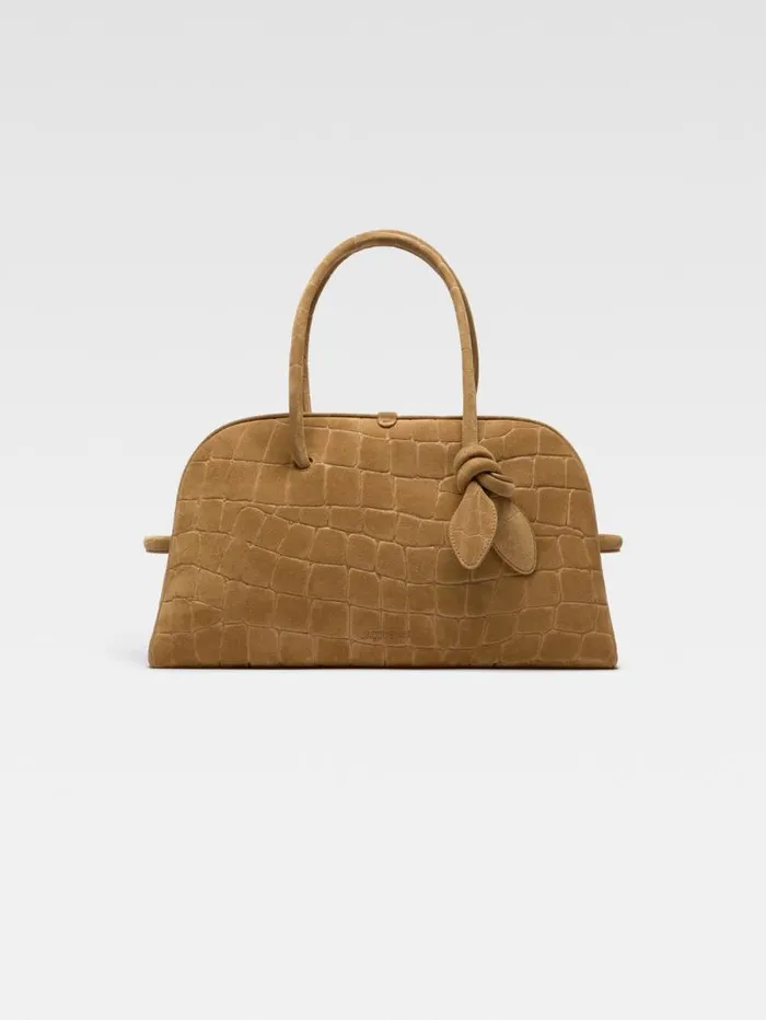 JACQUEMUS The Turismo Camel WomenMen Crossbody and Handbags