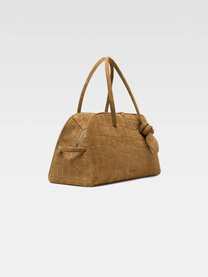 JACQUEMUS The Turismo Camel WomenMen Crossbody and Handbags JACQUEMUS The Turismo Camel WomenMen Crossbody and Handbags