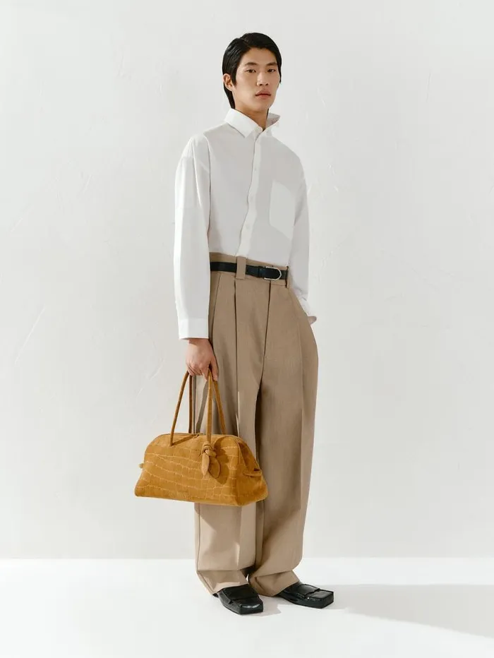 JACQUEMUS The Turismo Camel WomenMen Crossbody and Handbags JACQUEMUS The Turismo Camel WomenMen Crossbody and Handbags