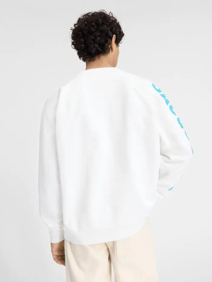 JACQUEMUS The Typo Sweatshirt Multiwhite Men Sweatshirts and Joggings JACQUEMUS The Typo Sweatshirt Multiwhite Men Sweatshirts and Joggings