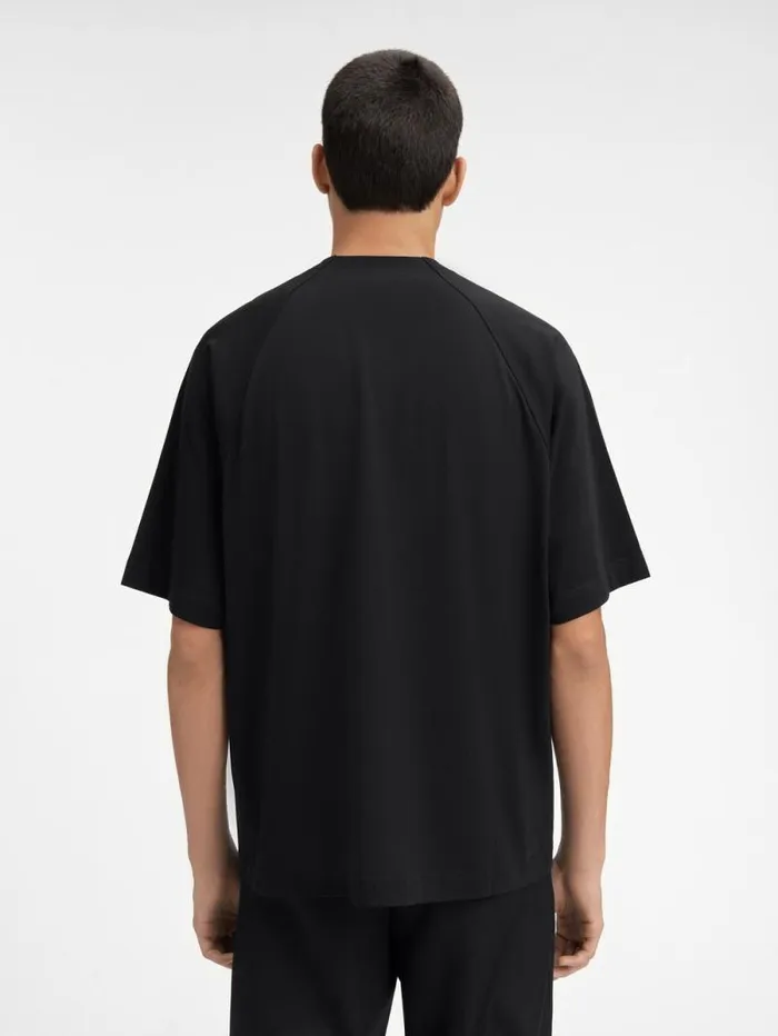 JACQUEMUS The Typo Tshirt Black Men Tshirts