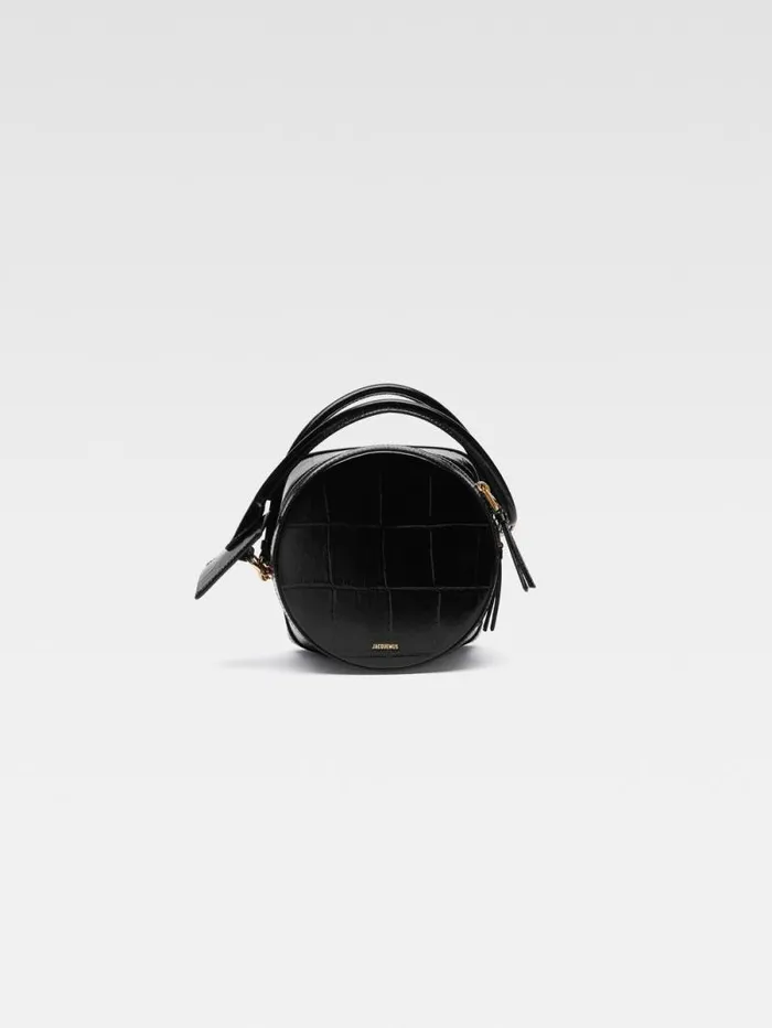 JACQUEMUS The Vanito Black Women Crossbody and Handbags JACQUEMUS The Vanito Black Women Crossbody and Handbags