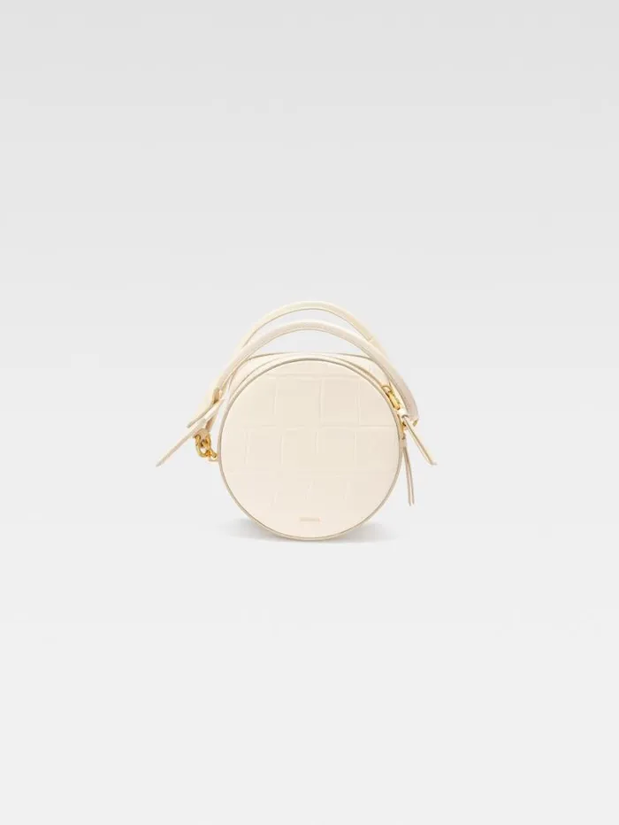 JACQUEMUS The Vanito Light Ivory Women Crossbody and Handbags JACQUEMUS The Vanito Light Ivory Women Crossbody and Handbags
