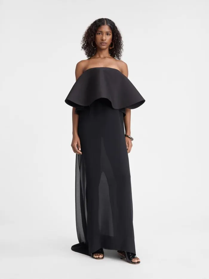 JACQUEMUS The Vela Dress Black Women Dresses and Skirts