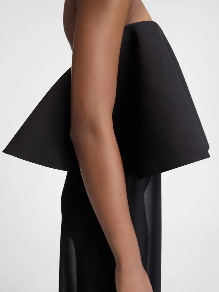 JACQUEMUS The Vela Dress Black Women Dresses and Skirts JACQUEMUS The Vela Dress Black Women Dresses and Skirts