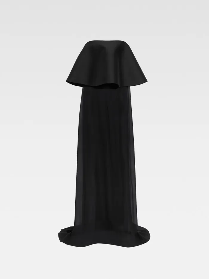 JACQUEMUS The Vela Dress Black Women Dresses and Skirts JACQUEMUS The Vela Dress Black Women Dresses and Skirts