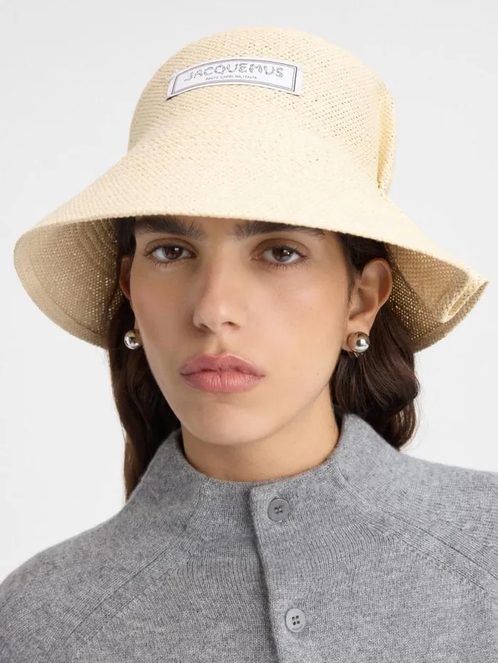 JACQUEMUS The Vela Hat Natural WomenMen Hats JACQUEMUS The Vela Hat Natural WomenMen Hats