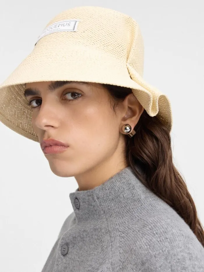 JACQUEMUS The Vela Hat Natural WomenMen Hats JACQUEMUS The Vela Hat Natural WomenMen Hats