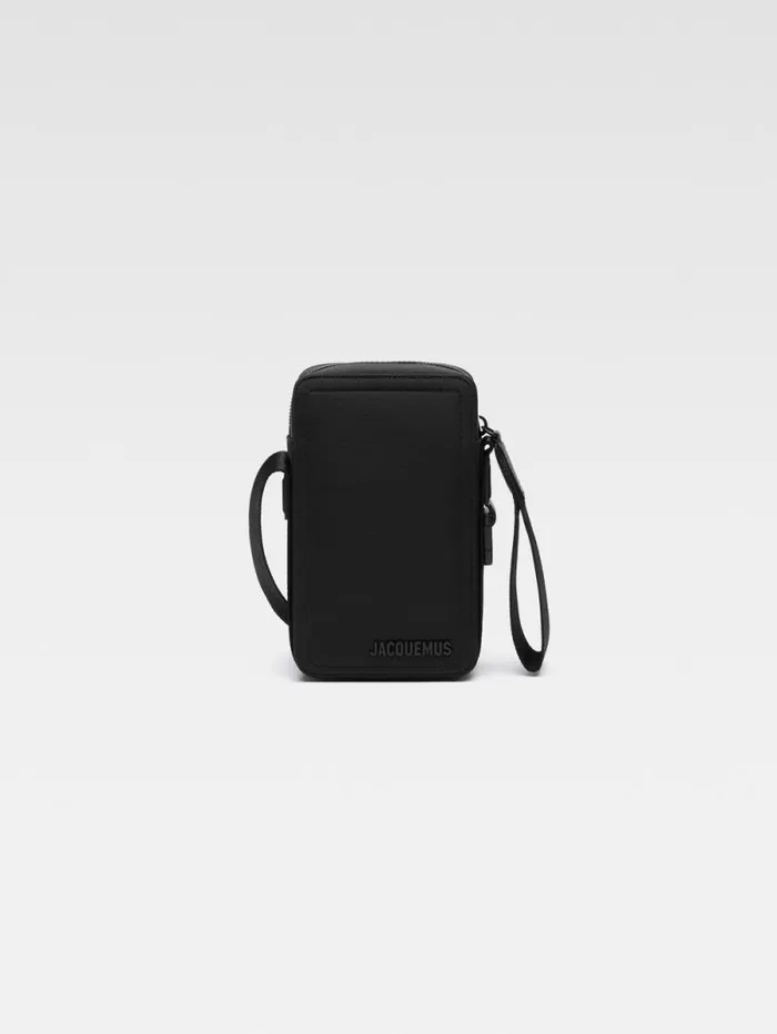 JACQUEMUS The Vertical Cuerda Black WomenMen Crossbody and Handbags