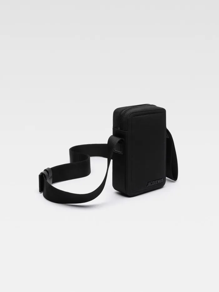 JACQUEMUS The Vertical Cuerda Black WomenMen Crossbody and Handbags JACQUEMUS The Vertical Cuerda Black WomenMen Crossbody and Handbags