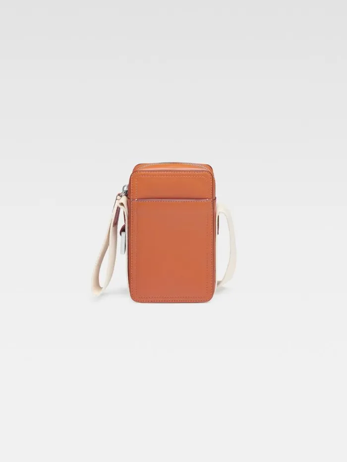 JACQUEMUS The Vertical Cuerda Light Brown Men Bags