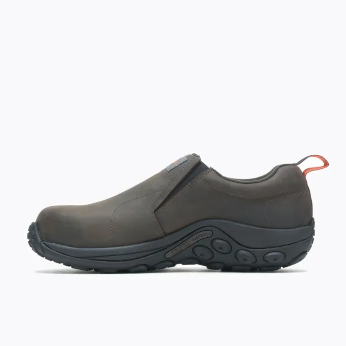 Jungle Moc Leather Comp Toe Sd Work Shoe Espresso Men Merrell SlipOns