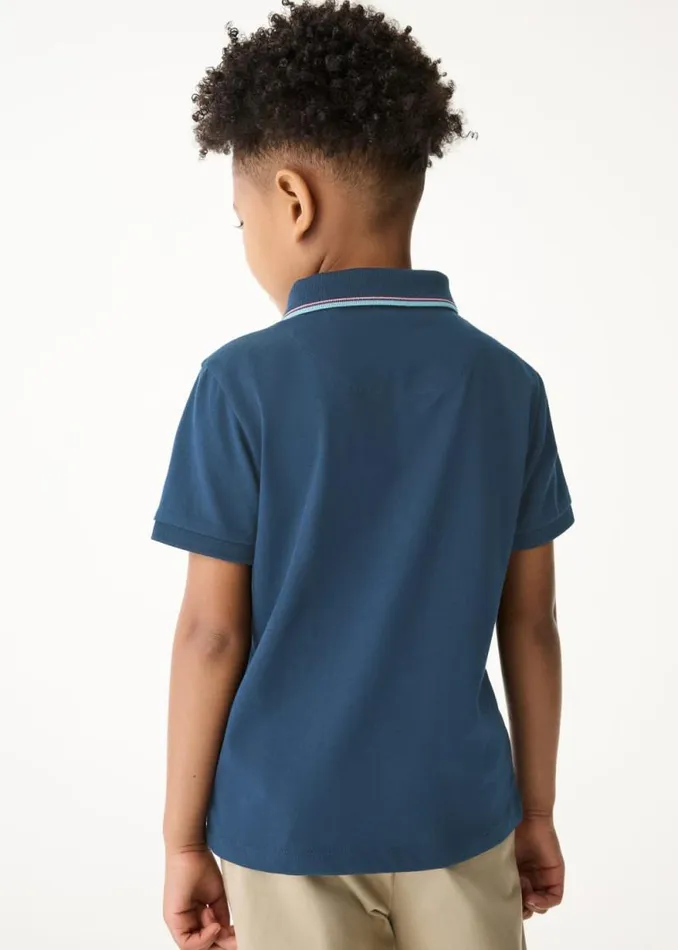 Junior Paul Smith Polo Shirts 213 Years Navy 039Artist Stripe039 Zip Polo Shirt Junior Paul Smith Polo Shirts 213 Years Navy 039Artist Stripe039 Zip Polo Shirt