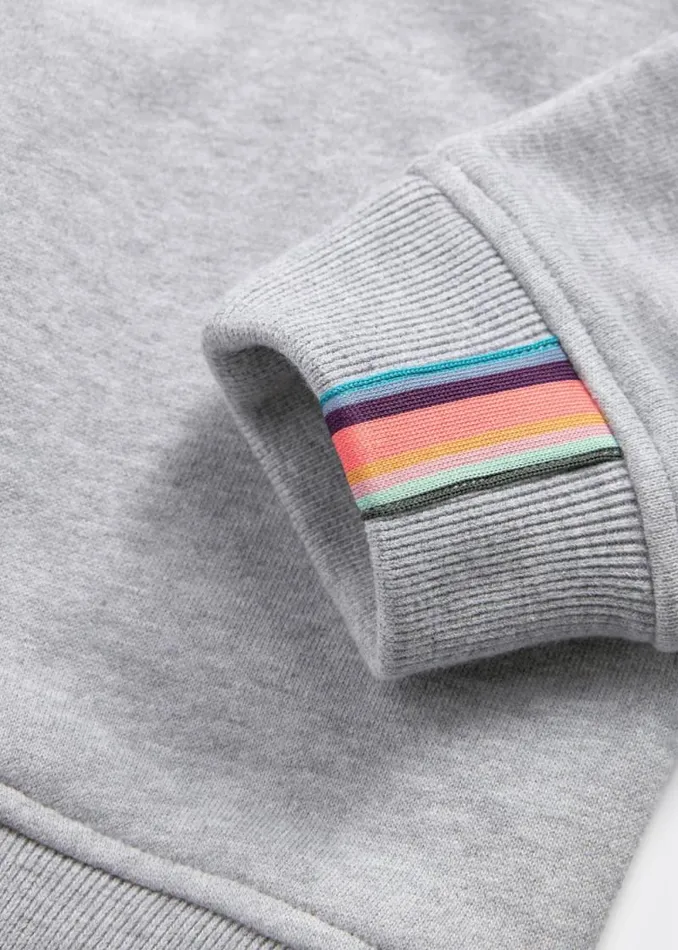 Junior Paul Smith Sweatshirts and Hoodies 213 Years Grey Marl Zebra Sweatshirt Junior Paul Smith Sweatshirts and Hoodies 213 Years Grey Marl Zebra Sweatshirt
