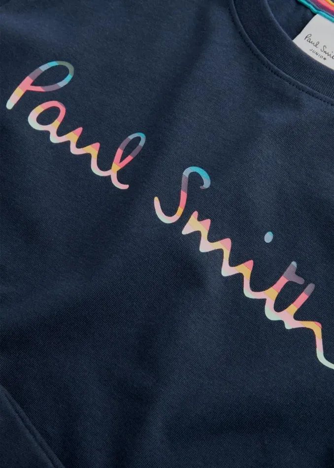 Junior Paul Smith TShirts 213 Years Navy 039Artist Stripe039 TShirt And Shorts Set Junior Paul Smith TShirts 213 Years Navy 039Artist Stripe039 TShirt And Shorts Set
