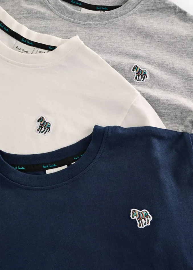 Junior Paul Smith TShirts 213 Years Navy White and Grey LongSleeve TShirts 3 Pack Junior Paul Smith TShirts 213 Years Navy White and Grey LongSleeve TShirts 3 Pack