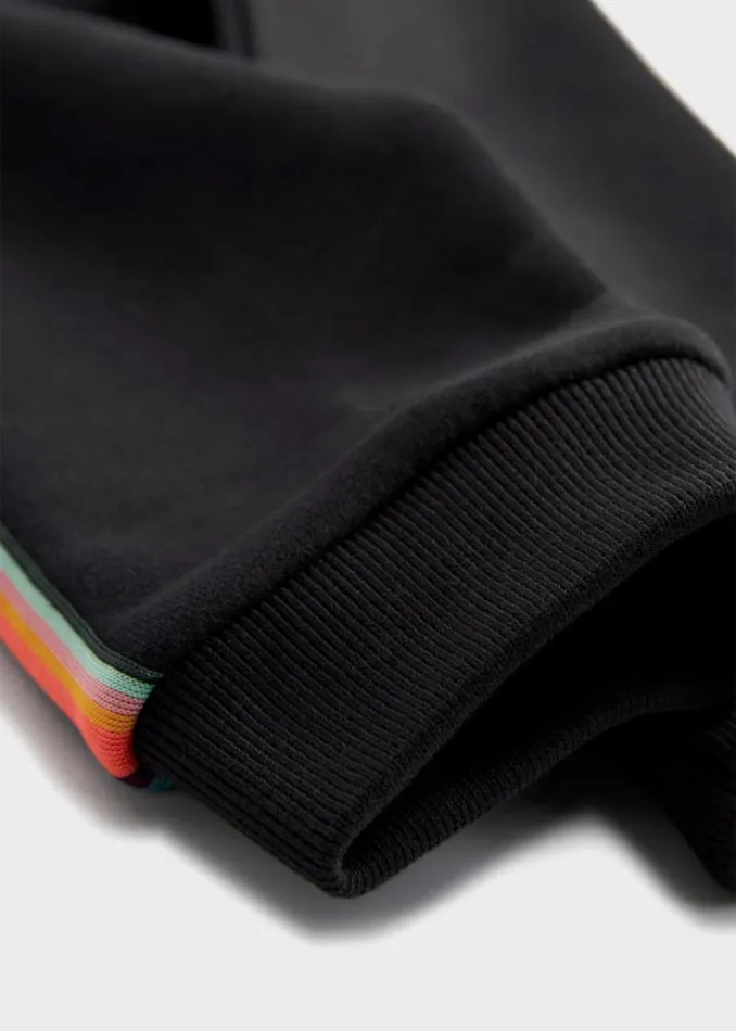 Junior Paul Smith Trousers 213 Years Black 039Artist Stripe039 Joggers Junior Paul Smith Trousers 213 Years Black 039Artist Stripe039 Joggers