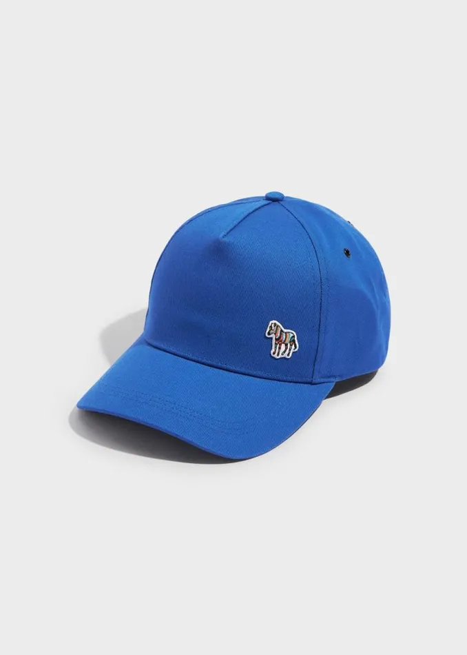 Junior Paul Smith Zebra 313 Years Blue Zebra Logo Cap
