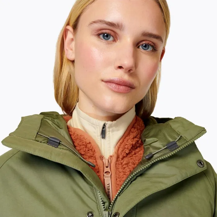 Kaidou Medium Weight Insulated Parka Lichen Women Merrell Outerwear