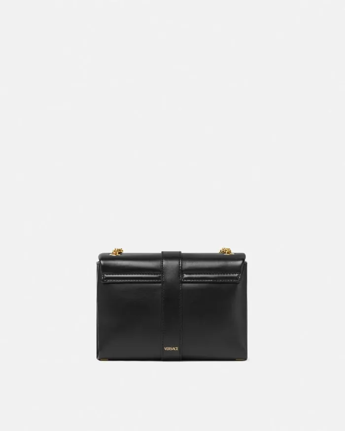 Kleio Shoulder Bag Blackgold Women Versace Shoulder and Crossbody