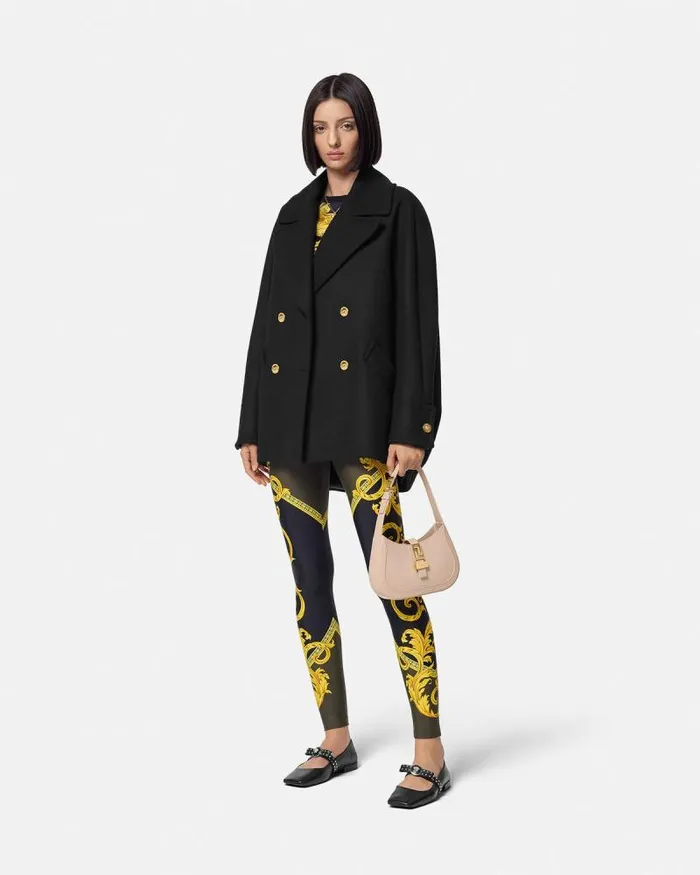 La Coupe Des Dieux Leggings Blackprint Women Versace Pants and Shorts
