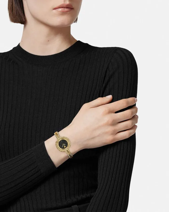 La Greca Watch Blackgold Women Versace Watches