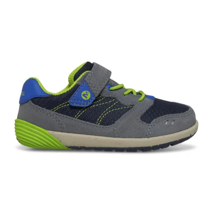 Little Bare Steps A83 Sneaker Navygreen Kids Merrell Wide Widths