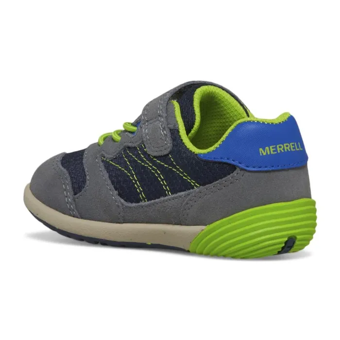 Little Bare Steps A83 Sneaker Navygreen Kids Merrell Wide Widths