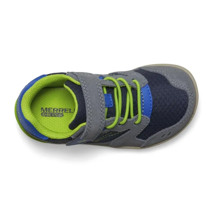 Little Bare Steps A83 Sneaker Navygreen Kids Merrell Wide Widths