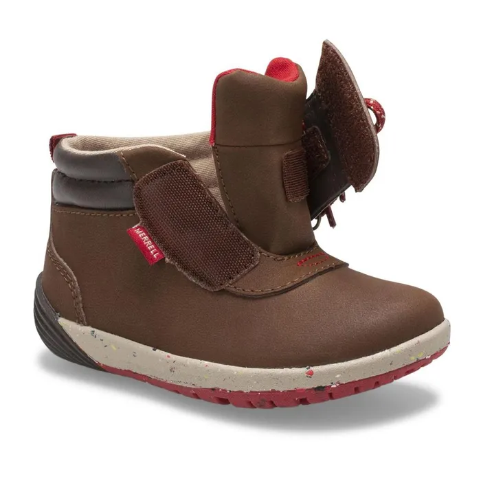 Little Bare Steps Boot 20 Brown Suede Kids Merrell Winter Boots