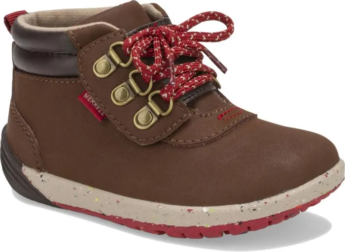 Little Bare Steps Boot 20 Brown Suede Kids Merrell Winter Boots