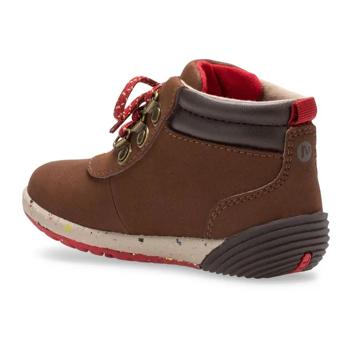 Little Bare Steps Boot 20 Brown Suede Kids Merrell Winter Boots
