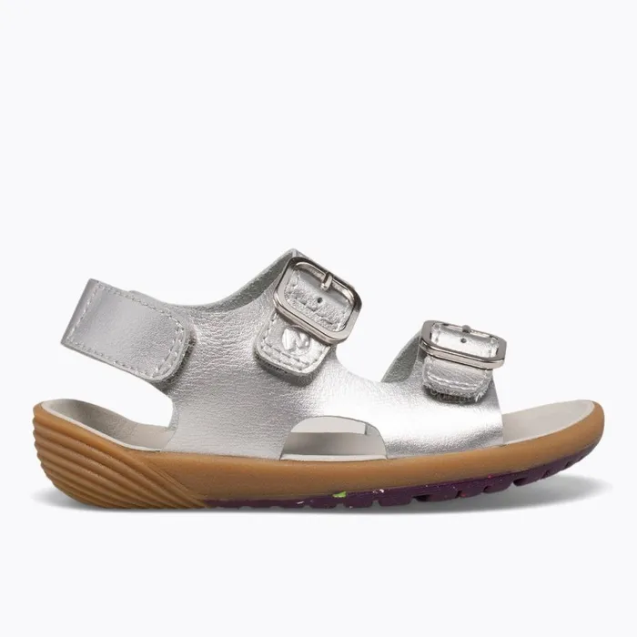 Little Bare Steps Sandal Silver Kids Merrell Sandals
