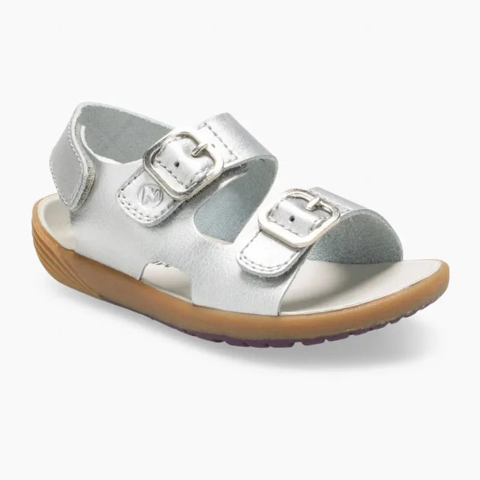 Little Bare Steps Sandal Silver Kids Merrell Sandals