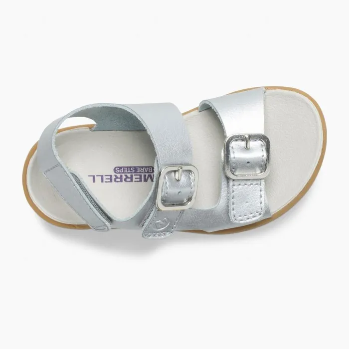 Little Bare Steps Sandal Silver Kids Merrell Sandals
