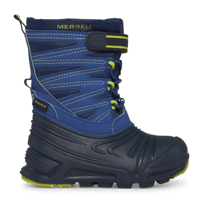 Little Snow Quest Lite 30 Jr Waterproof Bluegreen Kids Merrell Winter Boots