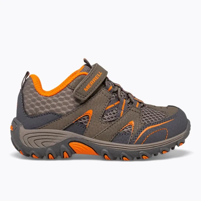 Little Trail Chaser Jr Shoe Gunsmoke Kids Merrell Easy On Easy Off