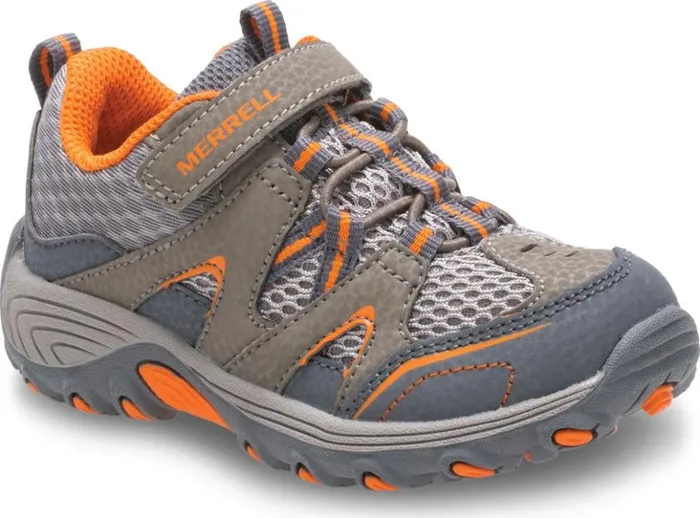 Little Trail Chaser Jr Shoe Gunsmoke Kids Merrell Easy On Easy Off