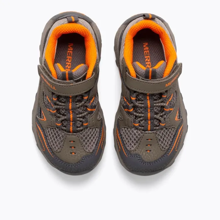Little Trail Chaser Jr Shoe Gunsmoke Kids Merrell Easy On Easy Off
