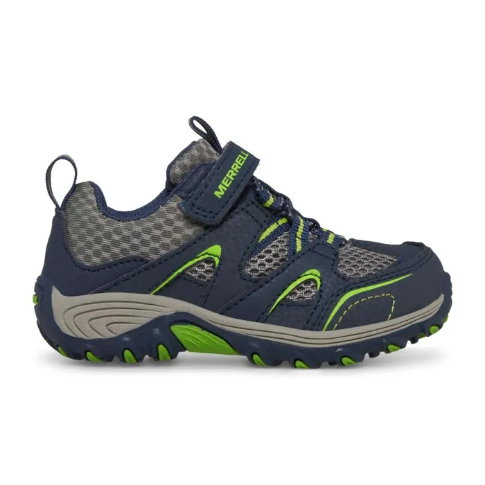 Little Trail Chaser Jr Shoe Navygreen Kids Merrell Sneakers