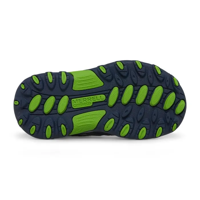 Little Trail Chaser Jr Shoe Navygreen Kids Merrell Sneakers