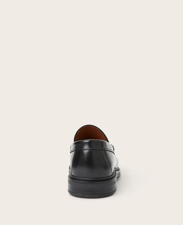 Loafers Men Kenneth Cole GENTLE SOULS Myles Leather Penny Loafer Black Loafers Men Kenneth Cole GENTLE SOULS Myles Leather Penny Loafer Black