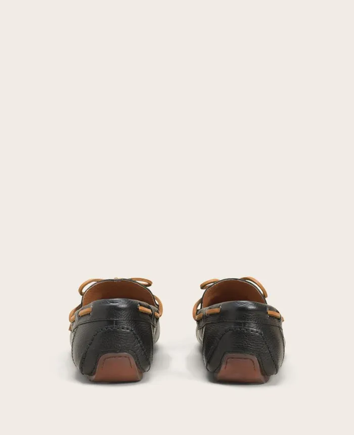 Loafers Men Kenneth Cole GENTLE SOULS Nyle Leather Driver Boat Shoe Black Loafers Men Kenneth Cole GENTLE SOULS Nyle Leather Driver Boat Shoe Black