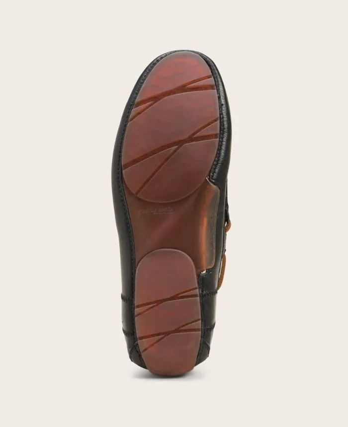Loafers Men Kenneth Cole GENTLE SOULS Nyle Leather Driver Boat Shoe Black Loafers Men Kenneth Cole GENTLE SOULS Nyle Leather Driver Boat Shoe Black