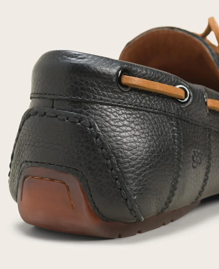 Loafers Men Kenneth Cole GENTLE SOULS Nyle Leather Driver Boat Shoe Black Loafers Men Kenneth Cole GENTLE SOULS Nyle Leather Driver Boat Shoe Black