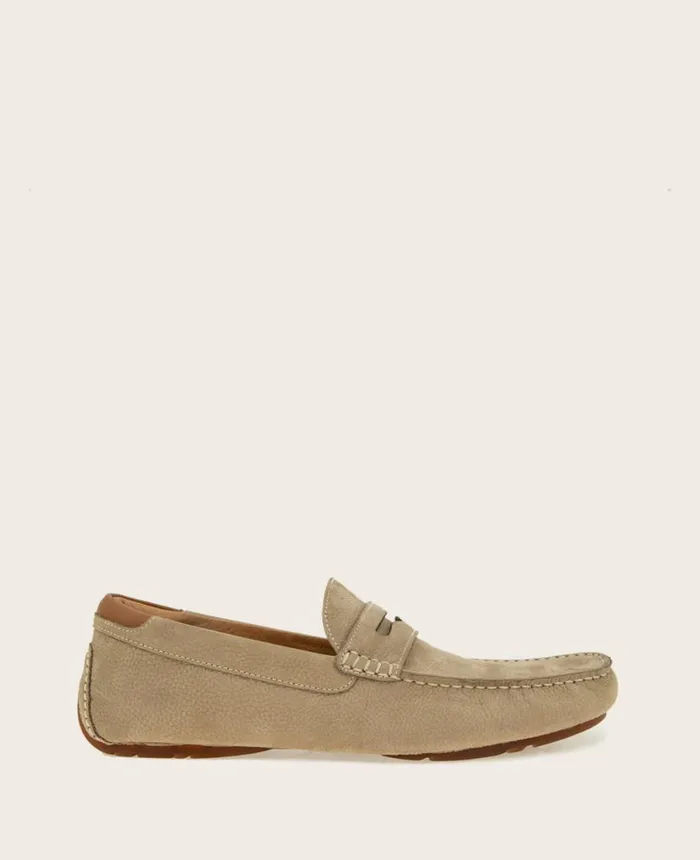 Loafers Men Kenneth Cole GENTLE SOULS Nyle Penny Driver Taupe