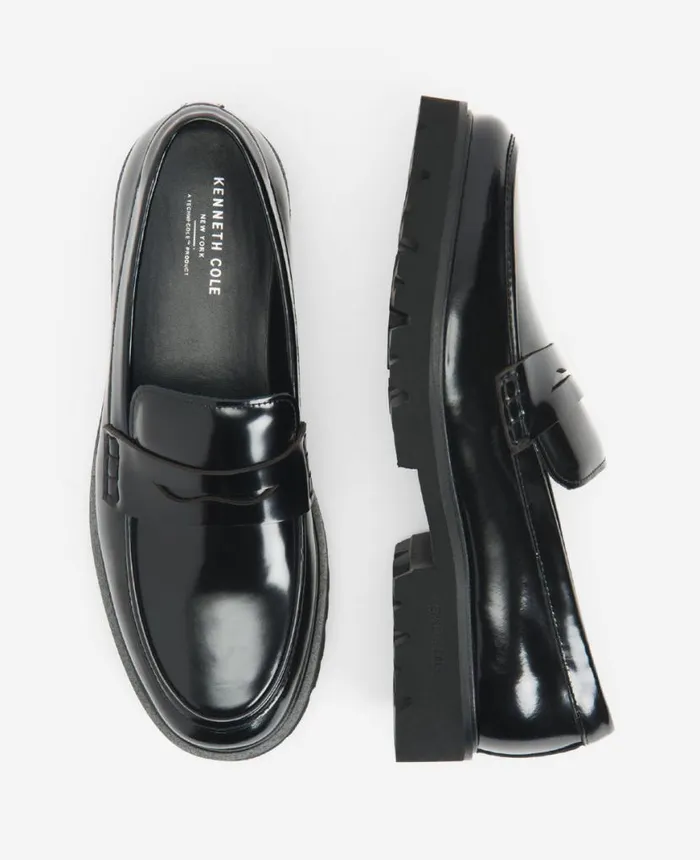 Loafers Men Kenneth Cole Rhode Penny Loafer Black
