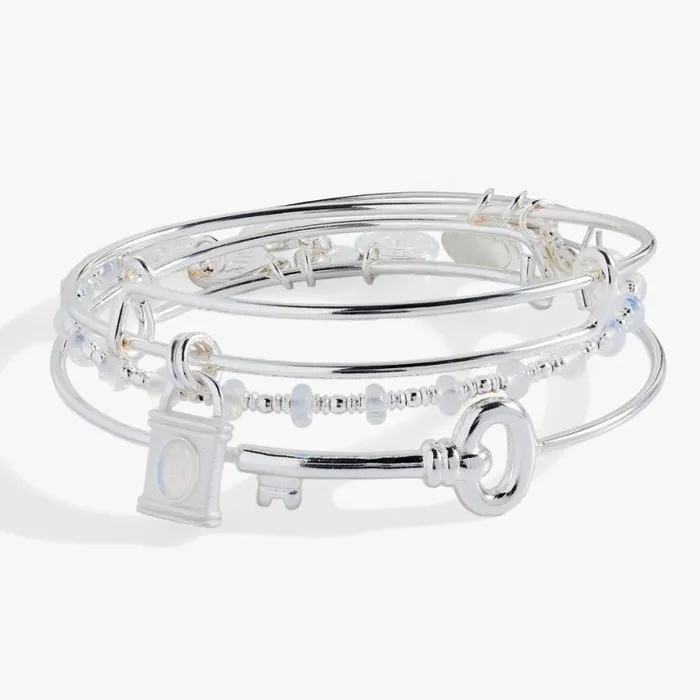 Lock And Key Bangle Set Of 3 Gold Women Alex And Ani Jewelry Sets Lock And Key Bangle Set Of 3 Gold Women Alex And Ani Jewelry Sets
